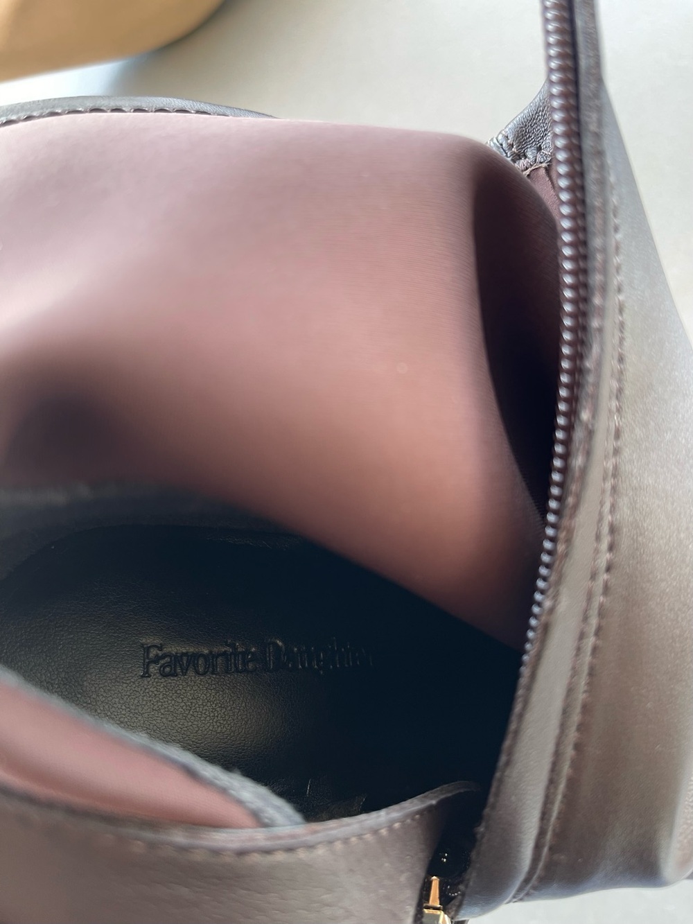 Favorite Daughter Sasha Brown Leather Kitten Heel Booties | 6.5 designer - Picture 11 of 14